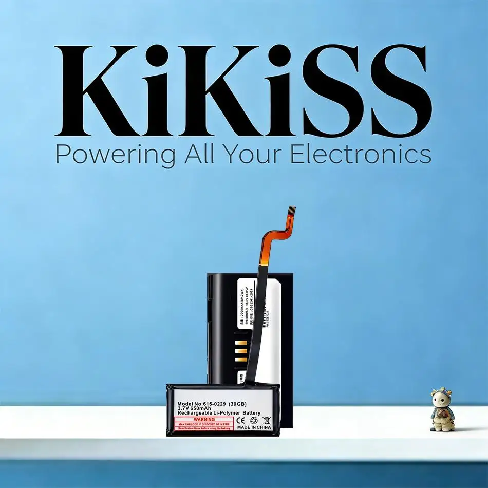 

650Mah Mp3 Battery For Apple Ipod Classic 5 5.5 Gen 30 GB High Compatibility 616-0229 Reliable Power