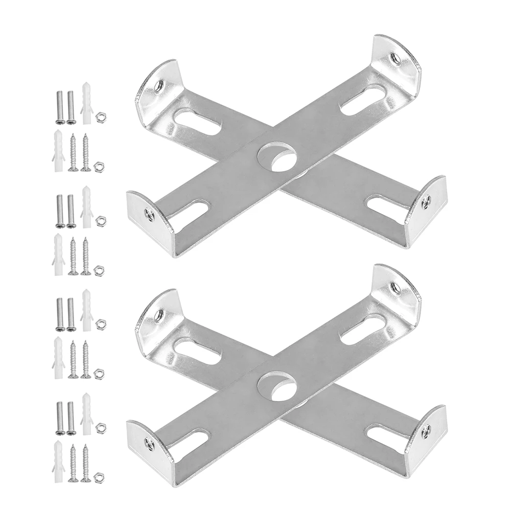

4 Sets Lighting Bracket Fixture Ceiling Mount Fan Plate Mounting Sturdy Reliable Iron Lamp Aquarium Durable Longlasting