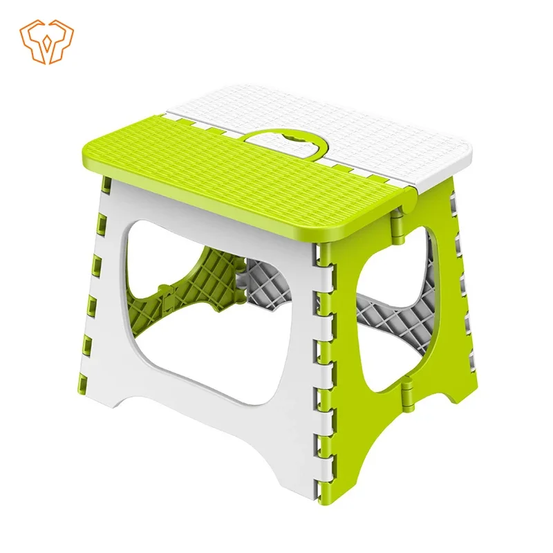 Shrink Foldable Stool Adjustable Stretchable Portable Outdoor Travel Fishing Chair Household Plastic Bathroom Kitchen