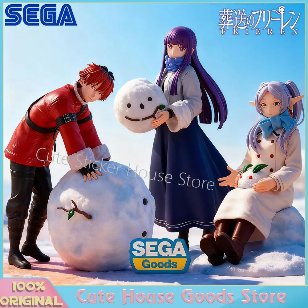 

[Предзаказ] Оригинальный Sega Xstellar Sousou No Frieren Frieren Fren Stark Winter Snowman Ver. Украшение стола Kawaii Аниме Фигурка