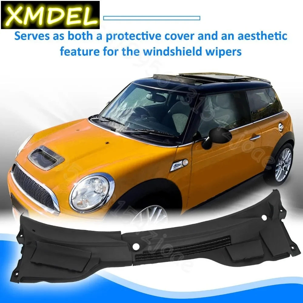 

car styling 2007 2008 2009 2010 2011 2012 2013 2014 2015 for Mini Cooper R57 R56 R55 Windshield Wiper Vent Cowl Cover Grille Up