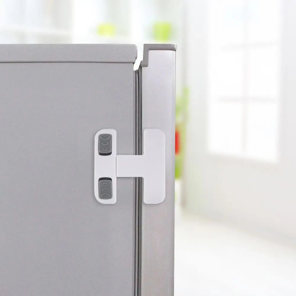 Firm Double Buckle Multipurpose Kids Baby Safety Locks Cabinet Locks Refrigerator Door Locks Child Protection Equipment