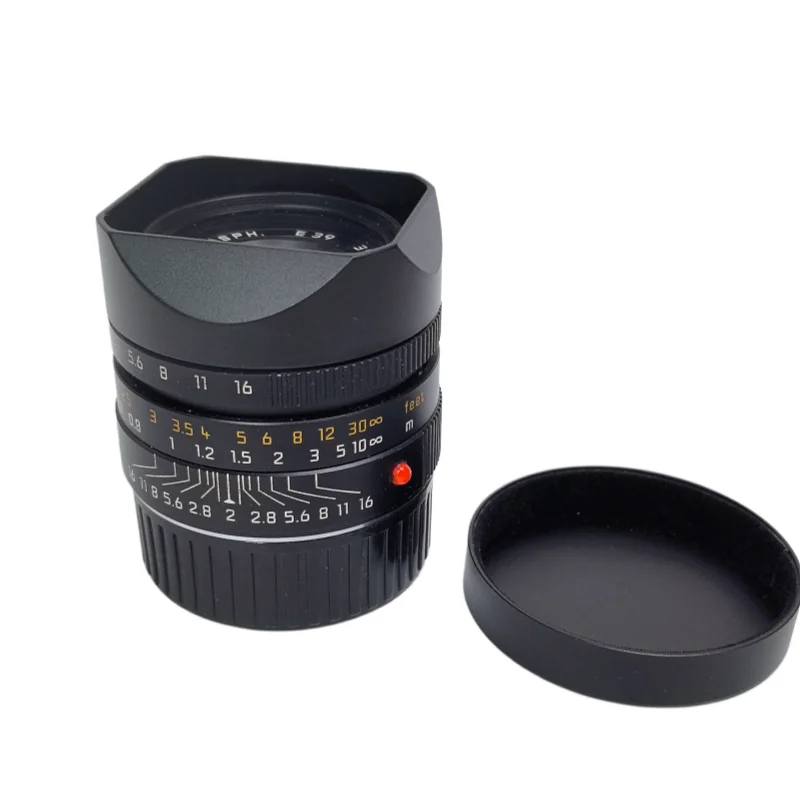 Quadratische Gegenlichtblende aus Metall für Leica Summicron-M 35mm f2 11882 11879 Elmarit-M 28mm f2.8 11606 ASPH M28/2.8 M35/F2