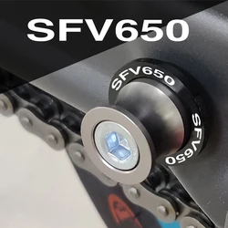 For SUZUKI SFV650 GLADIUS 2009 2010 2011 2012 2013 2014 2015 2016 Swingarm Spools Slider Swingarm Stand Screws Slider Protector