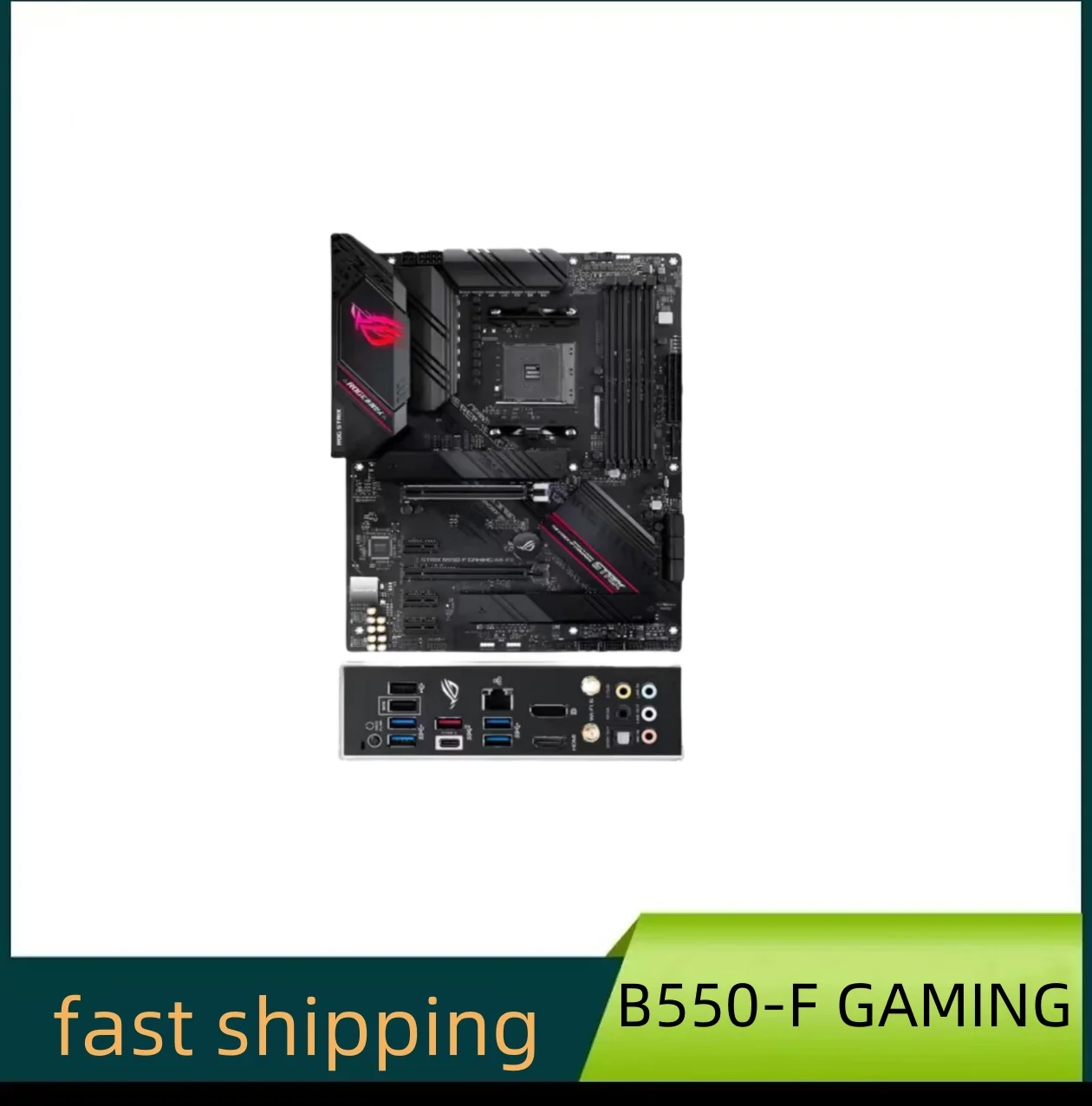 ASUS AMD B550 Ryzen AM4 Gaming ATX Motherboard ROG STRIX B550-F GAMING Support 5700x3D 5800X 5600G CPU DDR4 Dual M.2 PCle 4.0