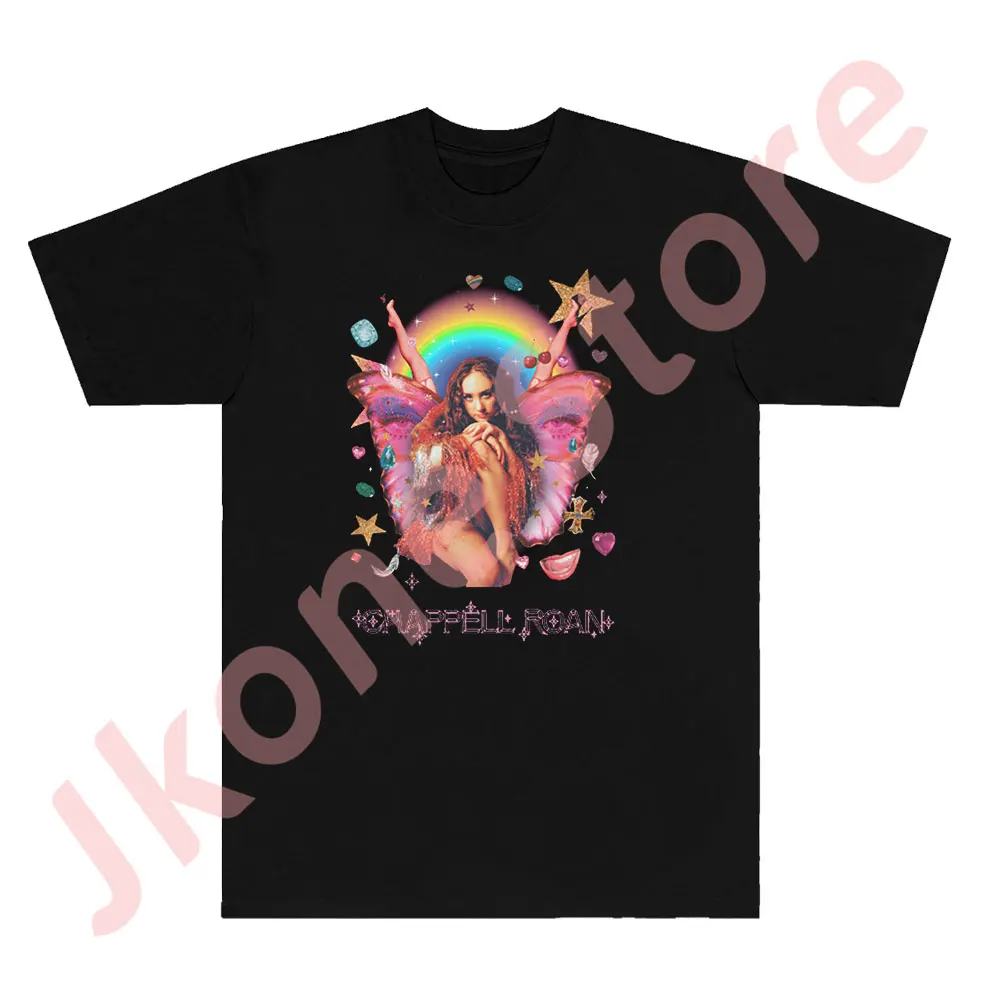 Chappell Roan Fairy Tee Midwest Princess Tour Merch t-shirt estate Unisex moda Casual manica corta