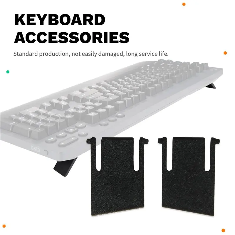 Reliable-Keyboard Repair Parts Feet Stand Bracket Leg For Logitech G213 G613 Keyboard Legs,Keyboard Repair Parts Feet Stand Brac