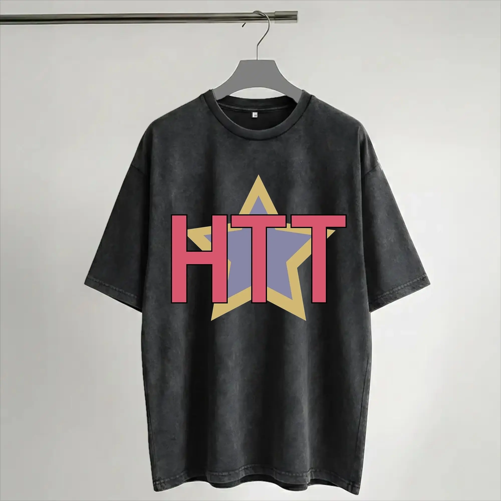 Summer K-On Houkago Tea Time Washed Shirts Apparel Harajuku T-Shirt  Men Women Tee