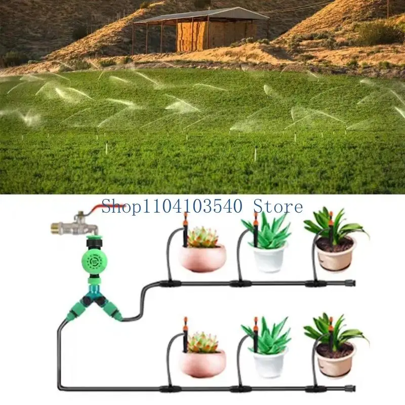 

02DC 2 Hours Mechanical Water Timer Drip Irrigation Timer Garden Lawn Irrigation Controllers for Outdoor Hose Drip Sprinklers