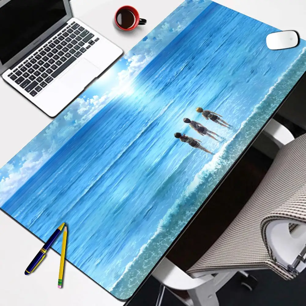 

Аниме большой коврик для мыши с замком Attack on Titan, компьютерный коврик для мыши XXL, игровой коврик для мыши, геймер, клавиатура для ноутбука, коврики для мыши, ковер