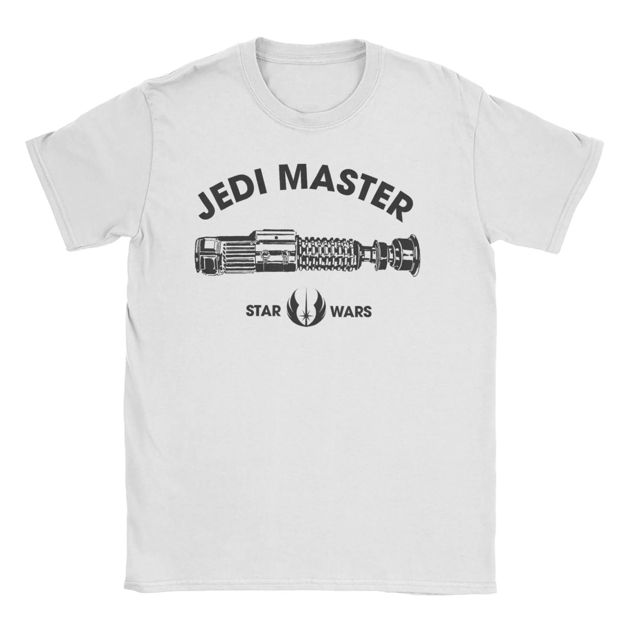 Darth Maul Jedi Master Lightsaber Logo T Shirt for Men Cotton Vintage T-Shirts Round Neck Tees Short Sleeve Clothes Gift Idea