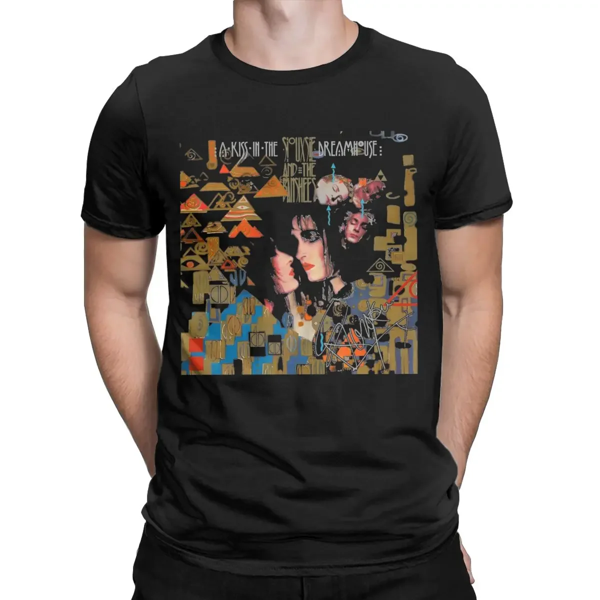 Siouxsie And The Banshees A Kiss In The Dreamhouse T-Shirts Men Pure Cotton Tees Short Sleeve T Shirt Party Clothing