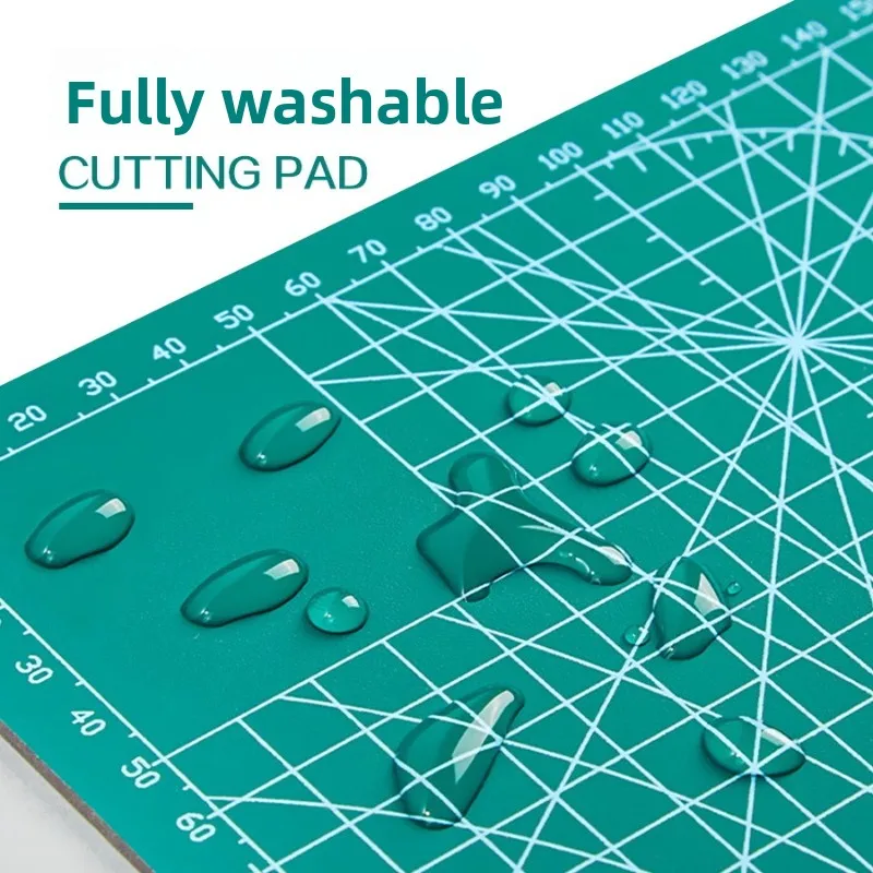 A3 A5 بولي كلوريد الفينيل قطع حصيرة منضدة خليط قطع وسادة الخياطة دليل DIY بها بنفسك سكين النقش الجلود قطع المجلس الجانب الأساس #4