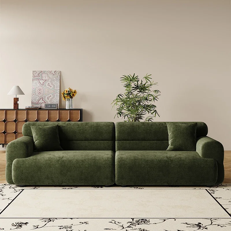 

Lazy Modern Living Room Sofa Family Couch Nordic Puff Living Room Sofa Multifunctional Designer Ergonomic Divano Salon Furniture