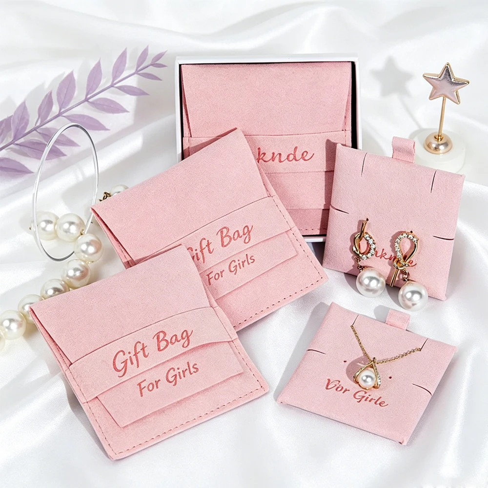 pochettes-a-bijoux-en-microfibre-rose-8x8cm-avec-logo-personnalise-et-carte-inseree-6x6cm-sac-d'emballage-pour-bijoux-boucles-d'oreilles-colliers-bracelets