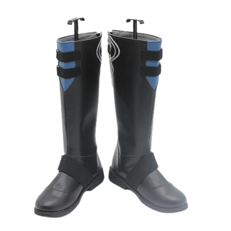 لعبة هونكاي: ستار ريل جياو تشيو التأثيرية أحذية النساء والرجال حفلة الهالوين كرنفال لعب الأدوار زي الدعامة الأحذية #5