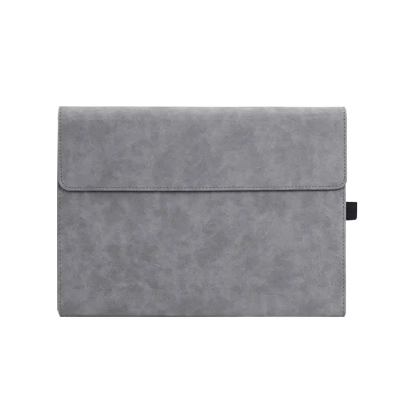 Imagem -05 - Capa Flip de Couro para Tablet Estojo para Microsoft Surface Pro Plus x Manga go Bolsa Suporte