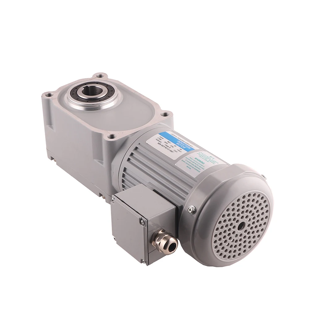 

220V 50HZ Hypoid 400W AC Motor with 15 Ratio Gearbox 33Nm 100rpm