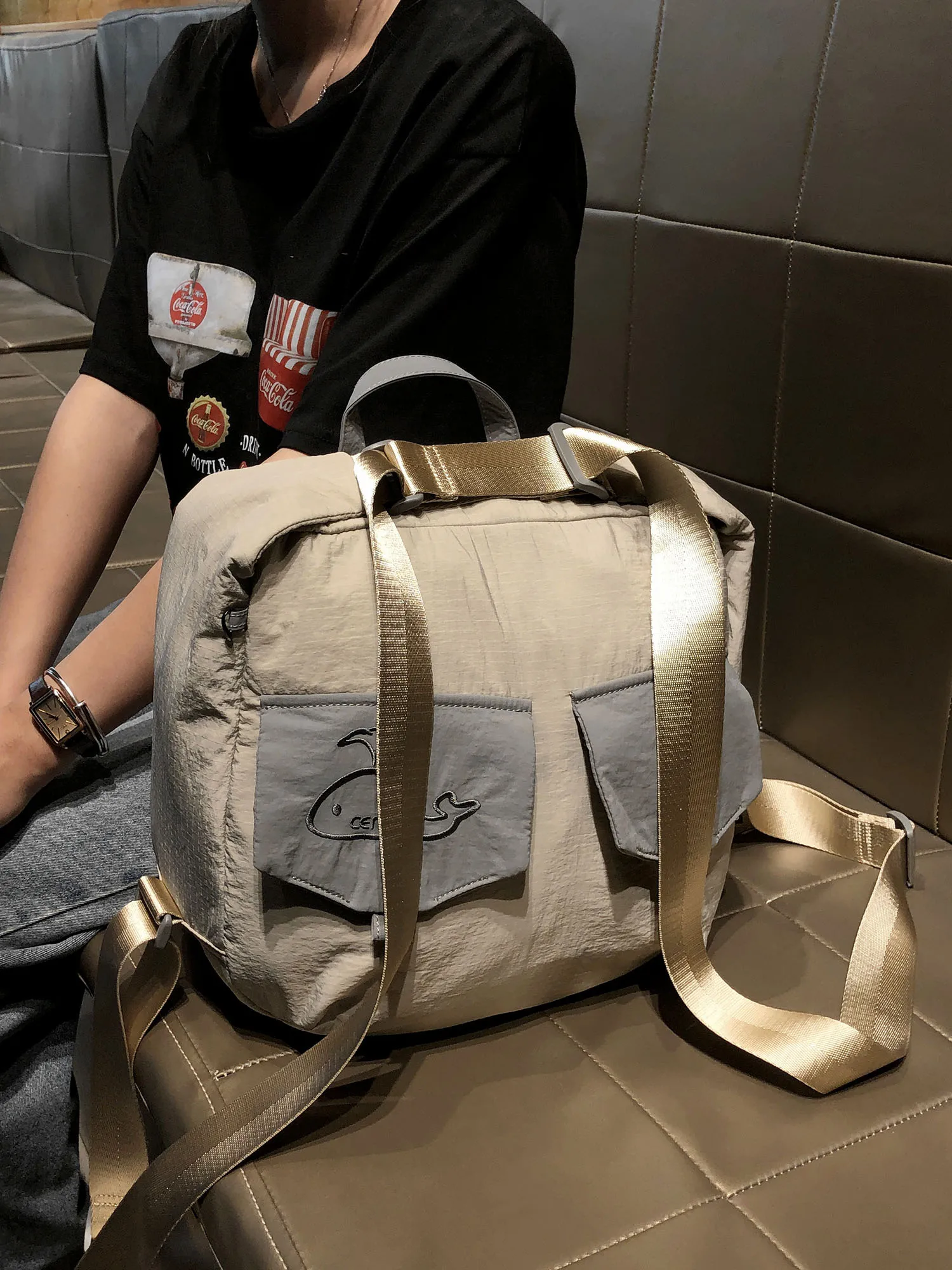 gurdier-hong-kong-brand-2026-new-large-capacity-lightweight-casual-backpack-women's-travel-commuting-double-shoulder-bag
