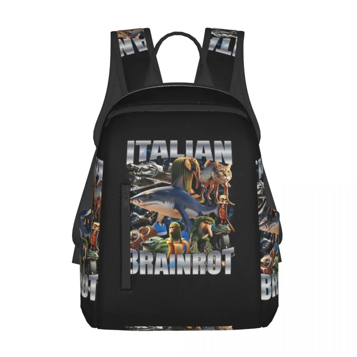 

Tung Tung Tung Sahur Bombardinocrocodilo Tralalelo Tralala Backpack Daypack Kids BookBag School Bag Shoulder Bags for Men Women
