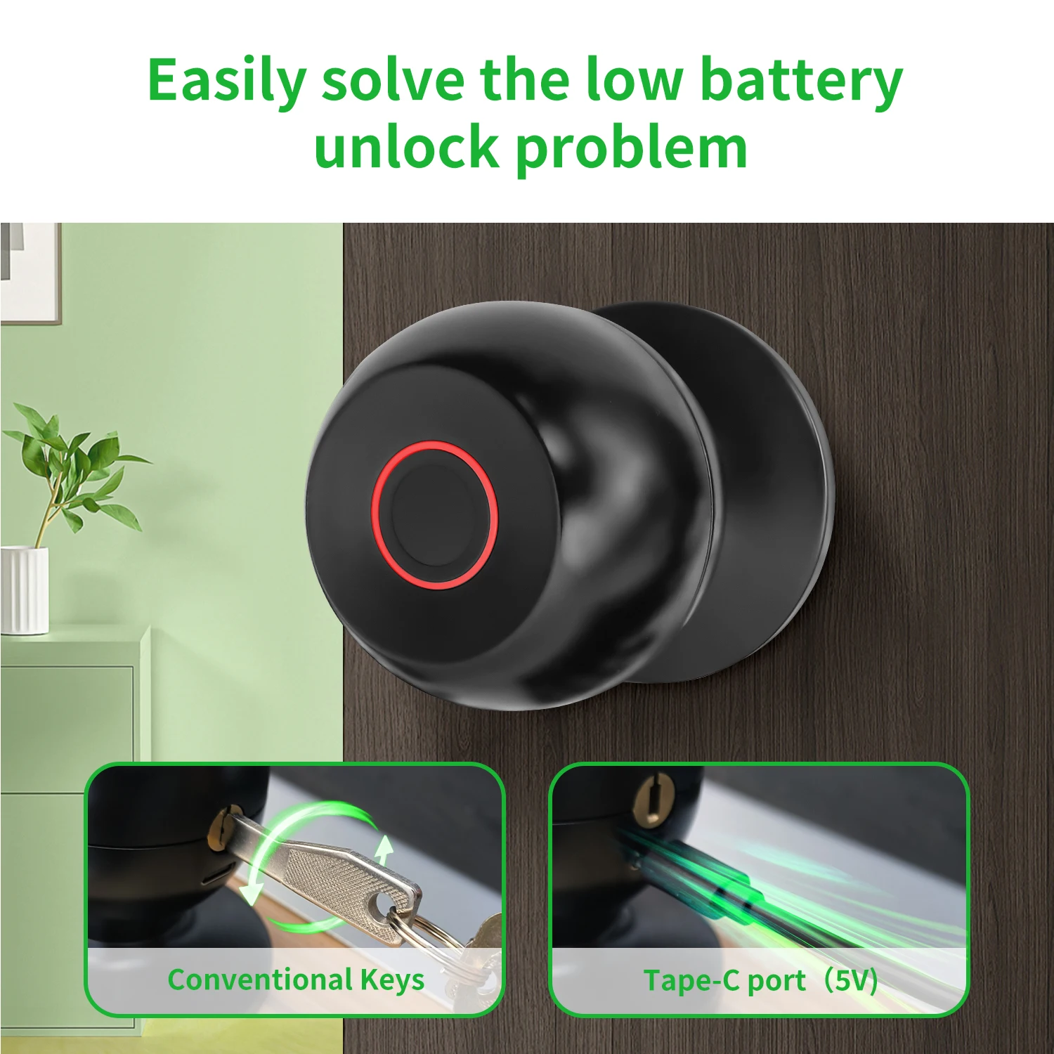 Tuya Smart Lock Fingerprint Key Unlock App Remote Control Intelligent Door Lock Keyless Security Door for Apartment