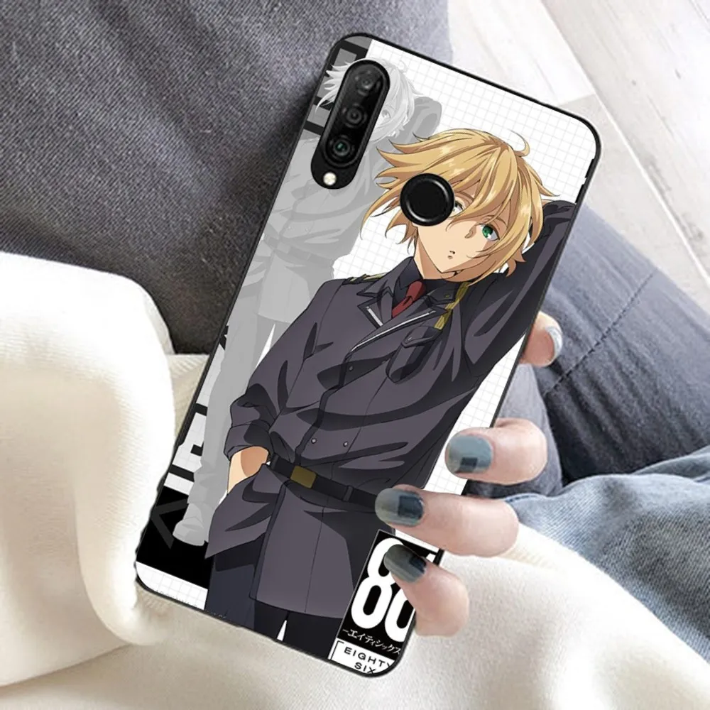 86 Eighty Six Anime Phone Case For Huawei Honor 10 lite 9 20 7A 9X 30 50 60 70 pro plus Soft Silicone Cover