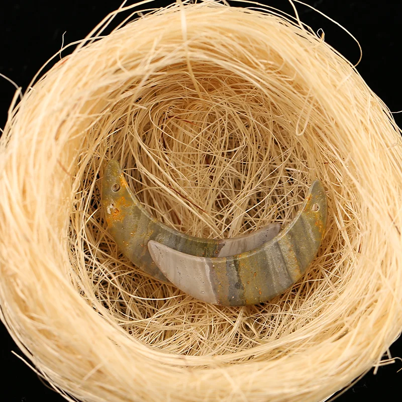 B&F Bumble Bee Stone  Earring Beads for Jewelry Making, Handmade Natural stones beads, Stones for jewelry Making Supplies