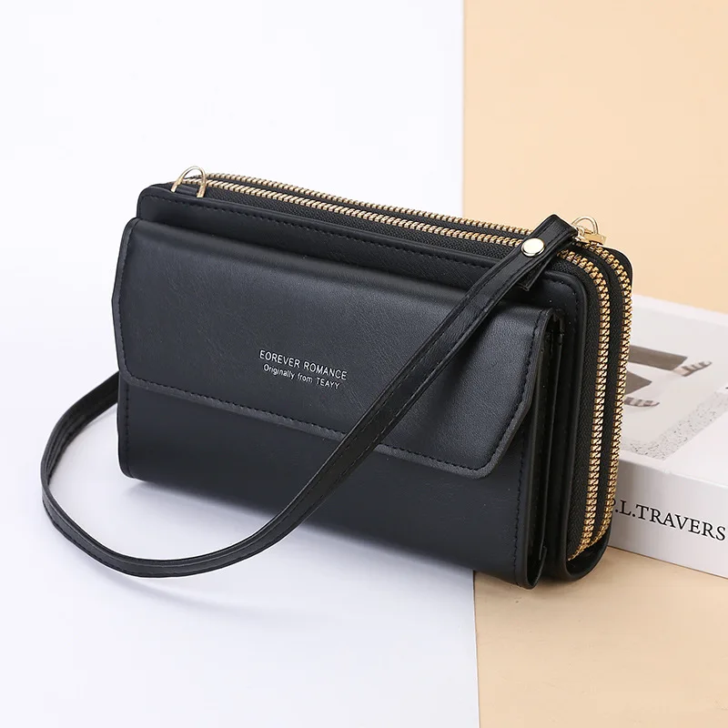 Korean Small Pu Leather Shoulder Crossbody Bags for Women 2024 Brand Fashion Luxury Designer Female Handbags Purses Phone Wallet