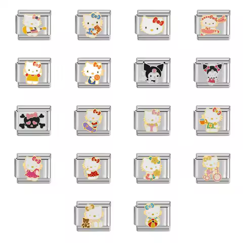 Italian Charm Store Italian Charm Bracelet 9mm Diy Cute for Cat Series