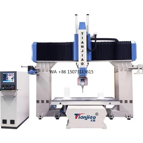 High-Precision 5-Axis CNC Wood Router Machine