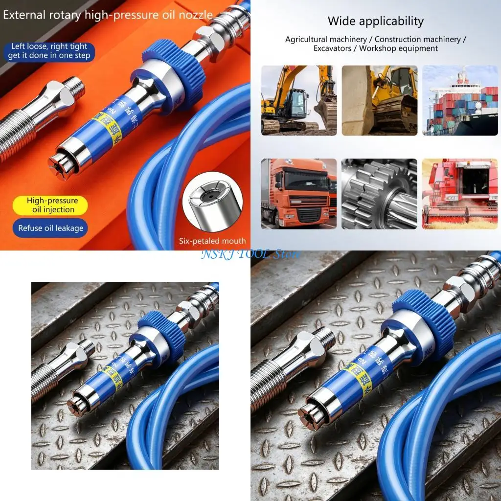L8RC Sturdy Steel Oil Injections Nozzle For Agricultural And Engineering Machines