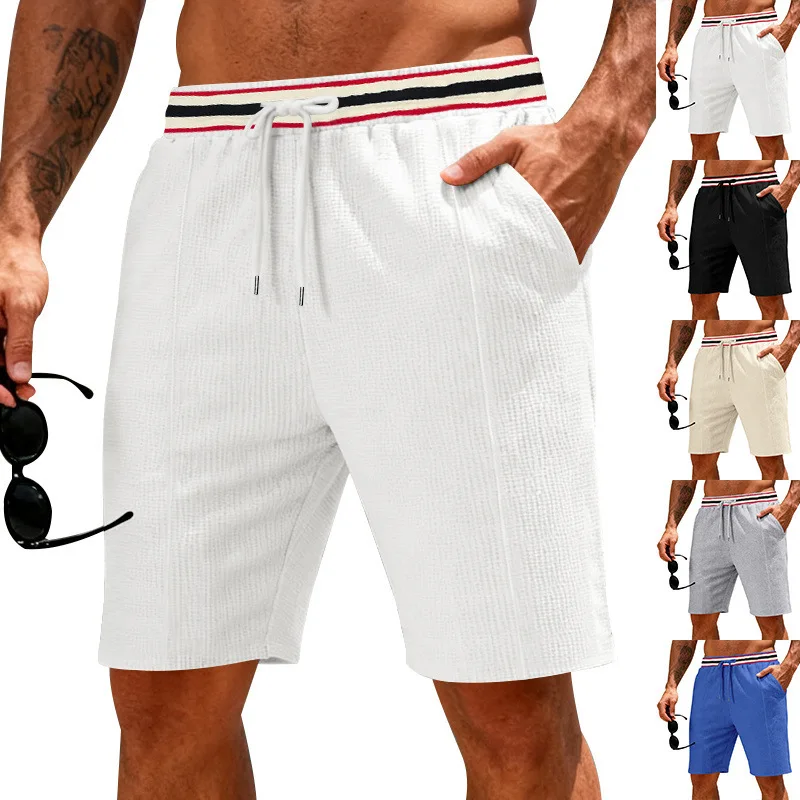 

Мужские спортивные шорты для бега 2026: быстросохнущие, дышащие, свободные, летние, для отдыха и тренировок, пятидюймовые шорты