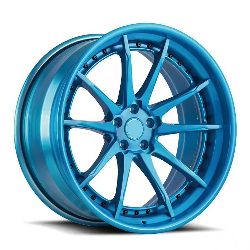 

【2025】CX Finish Forged Wheel Hub Rose Gold/Blue/brushed Silver 21x8/21x9 5x120 Alloy Deep Dish Rims For Range Rover Sport