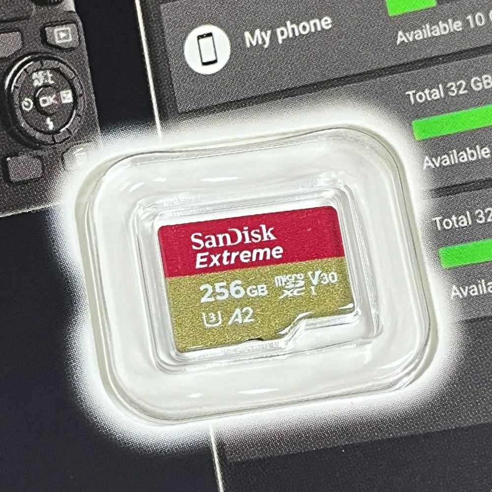 Extreme MicroSDXC Memory Card Original A2 U3 UHS-I Cards USB3.0 4K Flash micro SD Card do aparatu GoPro DJI Nintendo