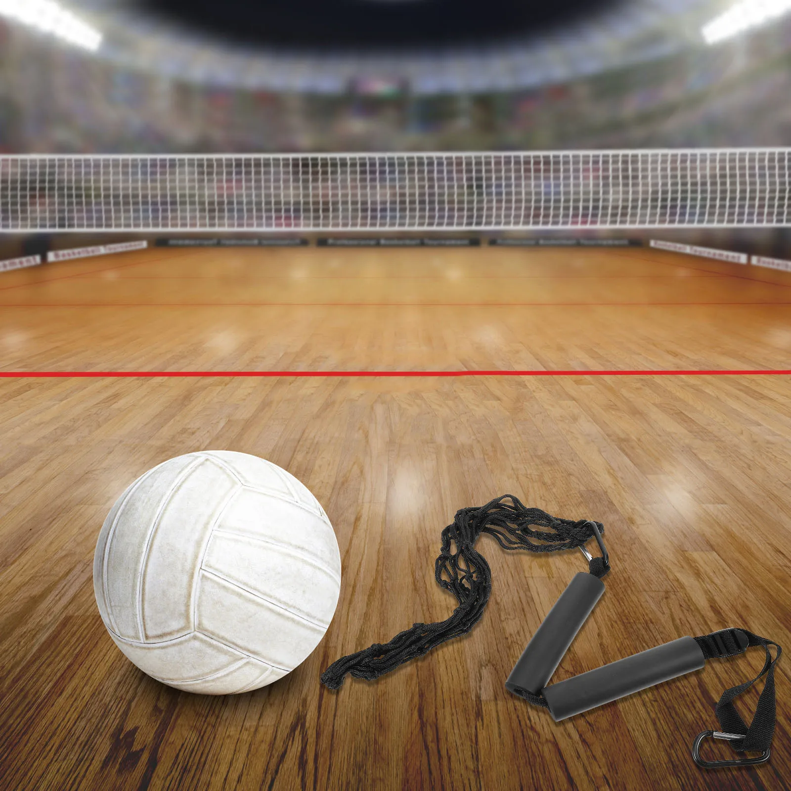 حزام تدريب الكرة الطائرة، معدات ممارسة محمولة للقفز والتدريبات الرياضية الخارجية، معدات التدريب #1