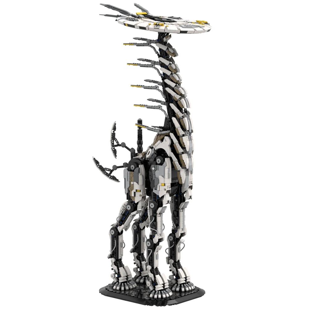 Moc Horizon Giraffe Mechanische Beest Bakstenen Mechanische Giraf Mechanische Monster Bouwstenen Monteren Speelgoed Kind Verjaardag Speelgoed