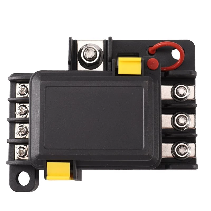 NEW-Plastic 32VDC Waterproof Power Distribution Module 7 Circuit 3 MIDI& 4 AUTO BLADE FUSE BOX 10Ka