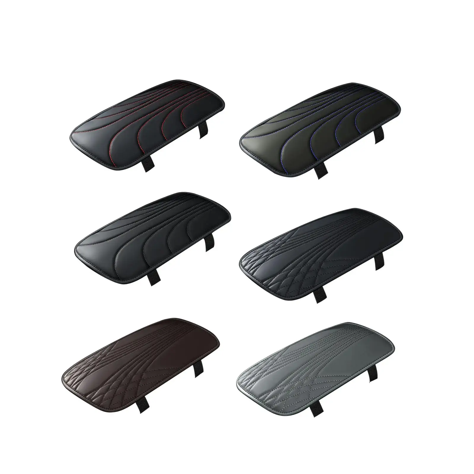 Car Armrest Pad PU Leather Car Armrest Box Cover for Vehicles Auto Suvs