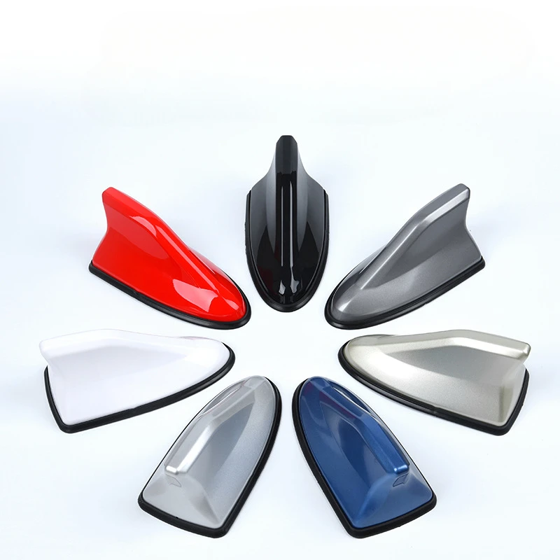 Car shark fin antenna second generation antenna tail modification special with signal radio antenna decoration without drilling