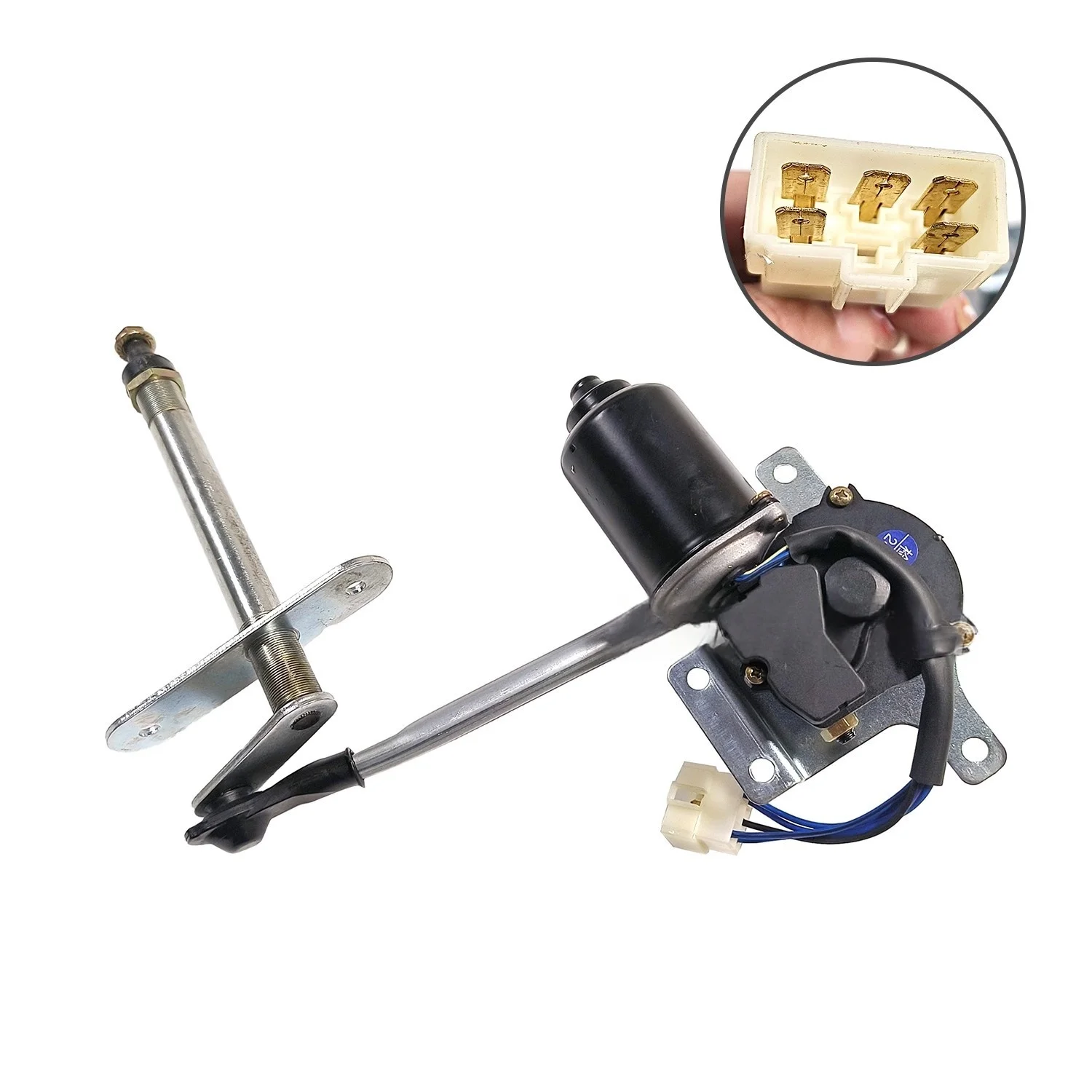 Suitable for Case Sumitomo SH130/200/210/240/250-6-A6 Excavator Wiper Motor Bracket Linkage Rod Assembly
