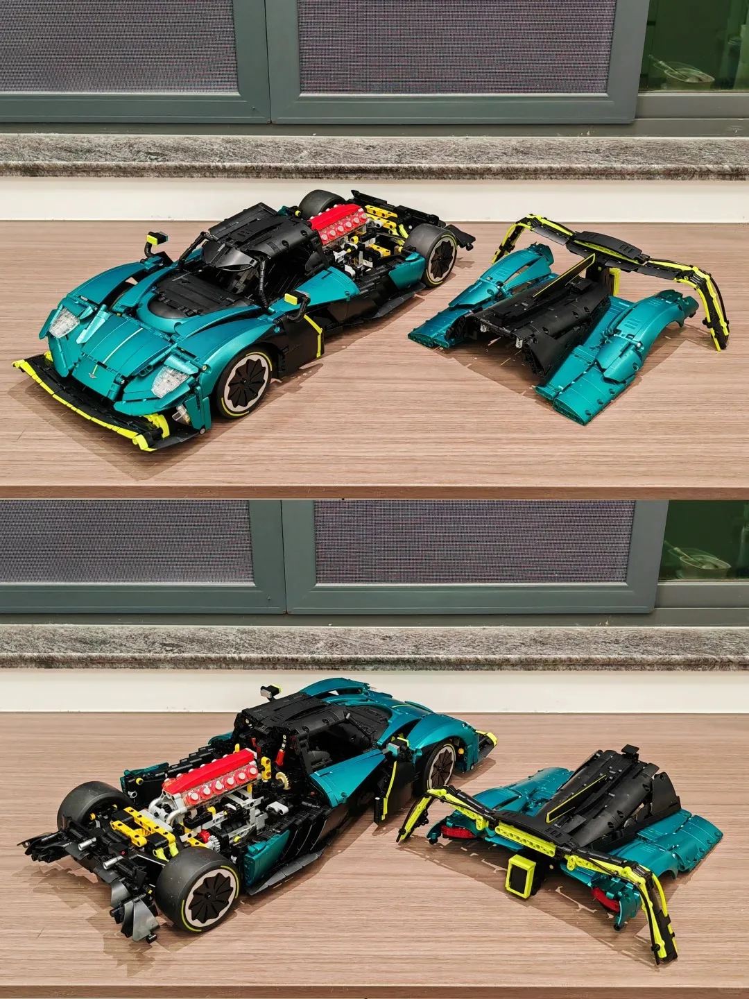 

valkyrif 1:8 Sports Car MOC Y18006 Technical RC Model Building Blocks Set Remote Control car Halloween Christmas Gift Toys