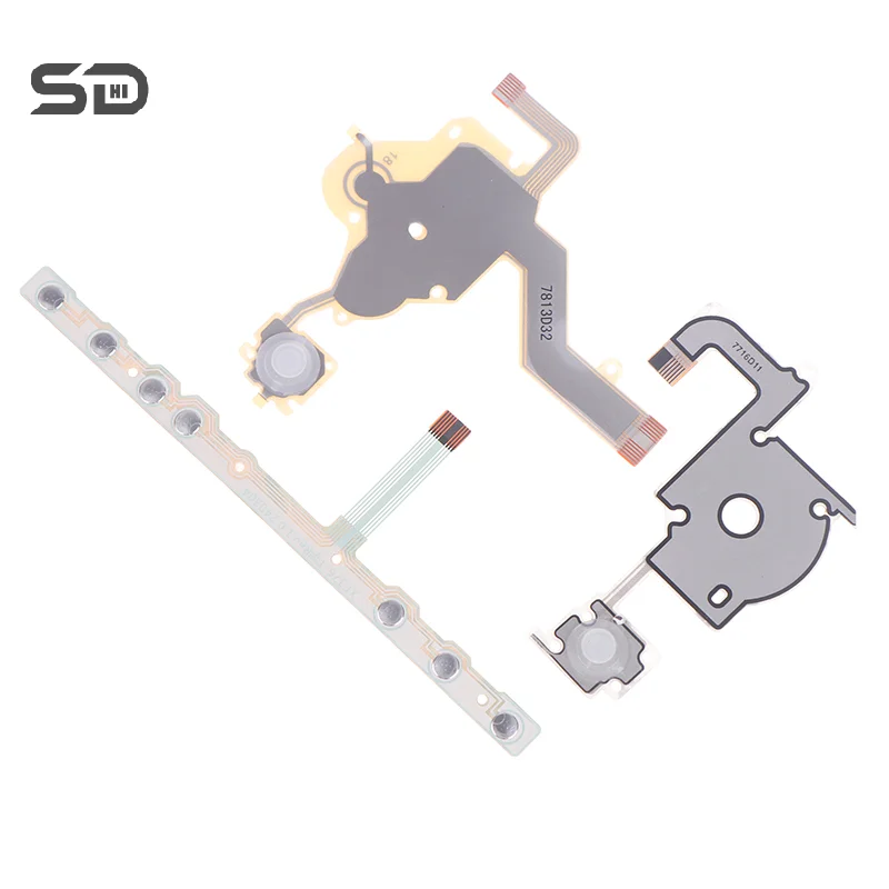 1/3Pcs Repair Parts Replacement For PSP 2000 Left Right Buttons Function Start Home Volume PCB Keypad L R Flex Cable