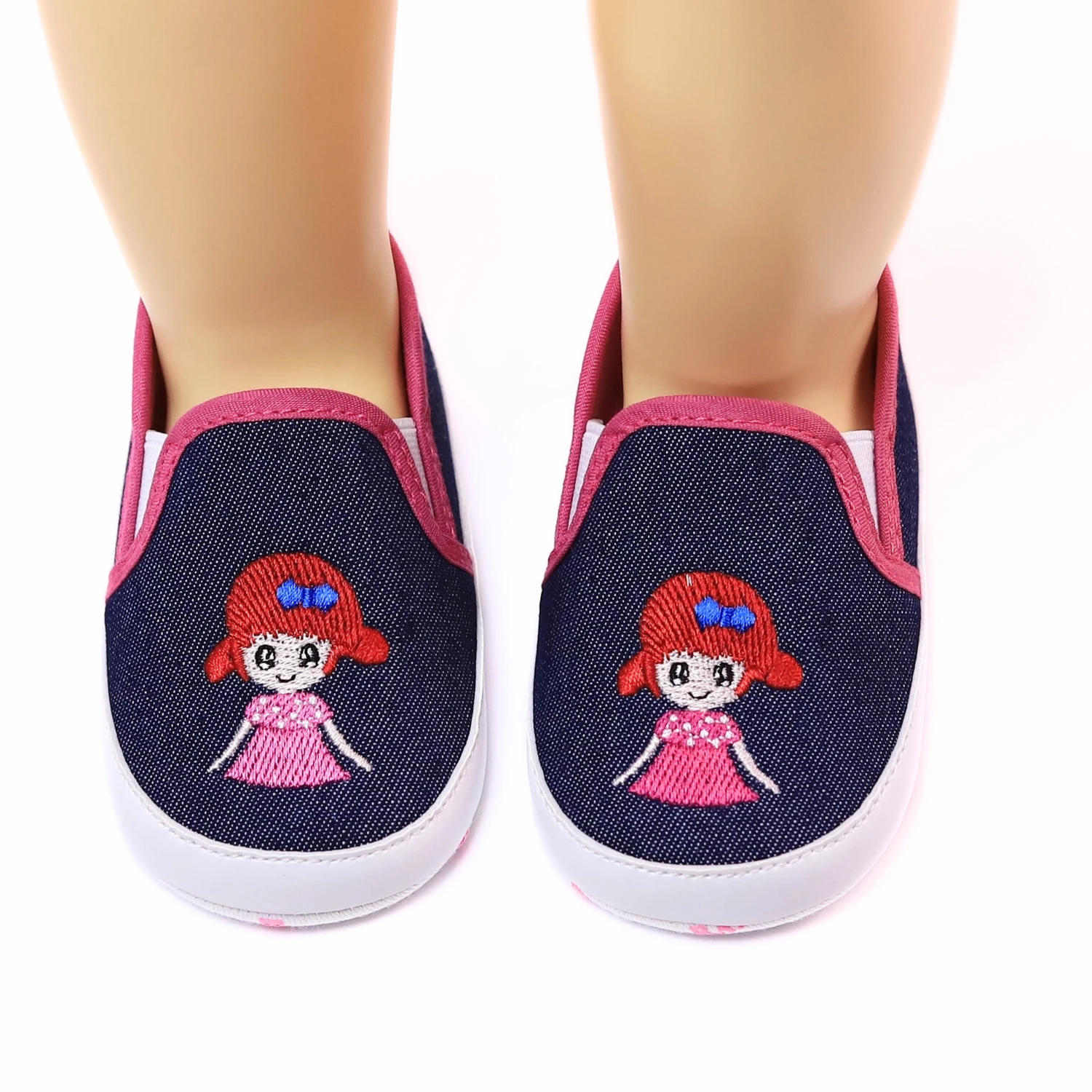 Raweisir Baby toddler shoes, cute little girl pattern un piede, leggero e antiscivolo, adatto per l'uso quotidiano e da festa, quattro stagioni