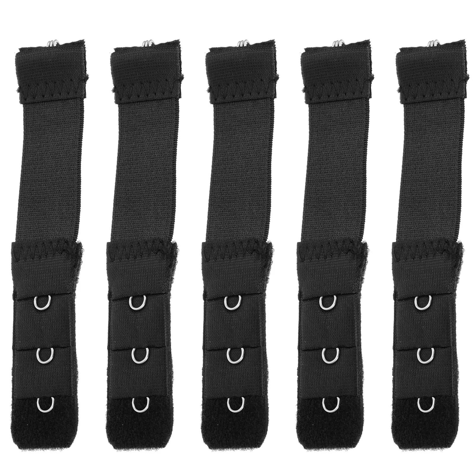 20pcs Stainless Steel Back Closure Extender 3 Rows 1 Hook Elastic Women Bra Clasps Underwear Extension Buckle Bra Accessories