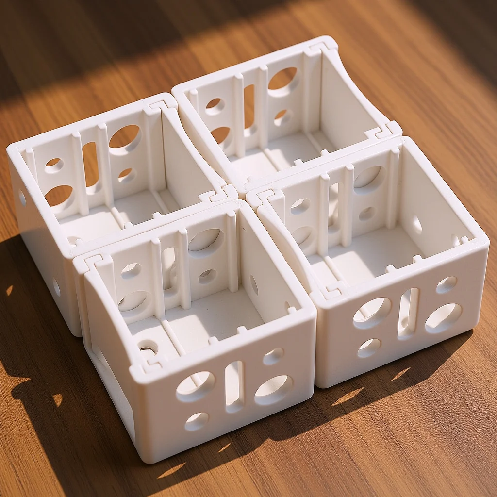 4 шт. белые кронштейны для жалюзи, сверхмощные опорные кронштейны для оконных жалюзи, поручни, простая установка, инструменты не требуется, замена