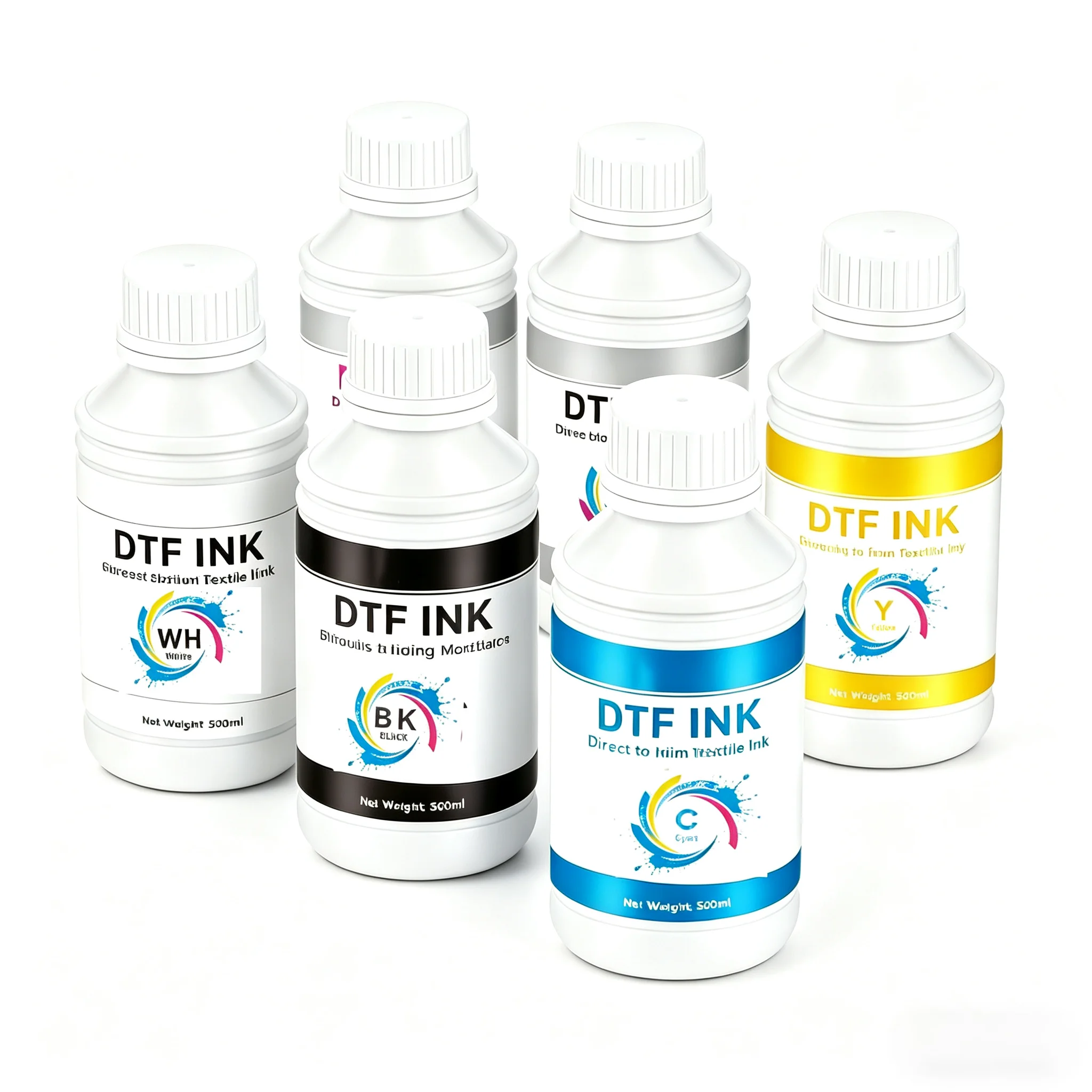 

500ml Premium DTF Ink For Epson XP600 I3200 TX800 R3000 R280 L121 Et-8550 L8050 Dtf Printer
