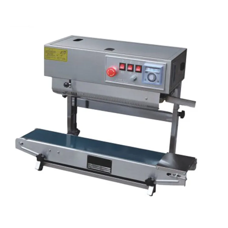 DBF-900LW  Auto  Vertical Continuous Plastic Bag Heat Sealer Bag Sealing Machine for Aluminum Foil Plastic