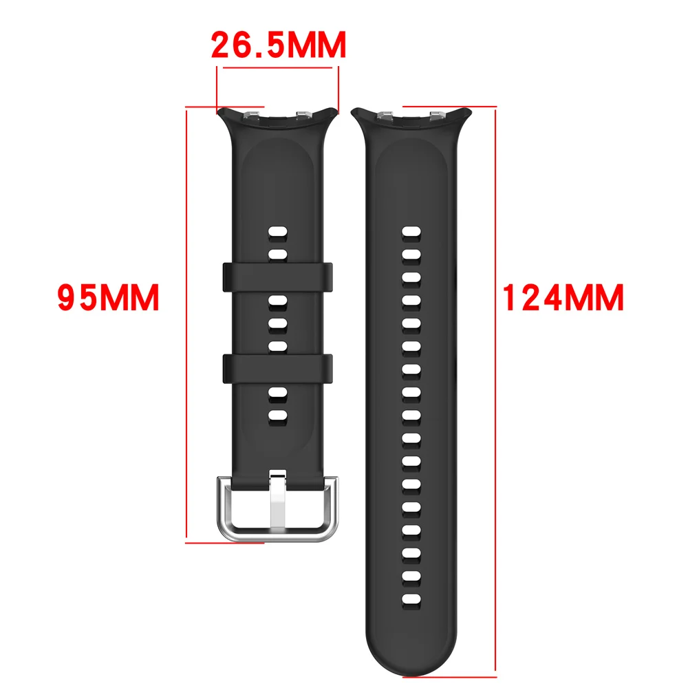 BEHUA cinturino trasparente di ricambio cinturino liscio per Huawei Band 6/7/8/9 cinturino per Honor Band 6/7 accessori Correa
