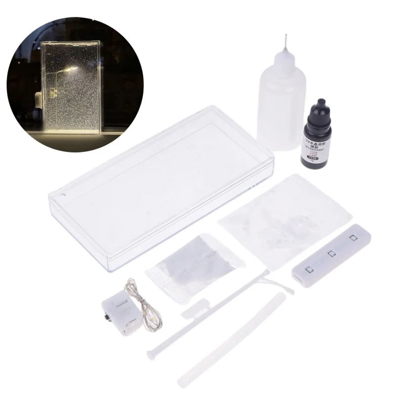 DIY ضوء الشارع الثلوج محاكاة الاطفال لعبة العلوم الجذعية تكنولوجيا أداة الفيزياء كيت ألعاب تعليمية للأطفال لعبة تعلم