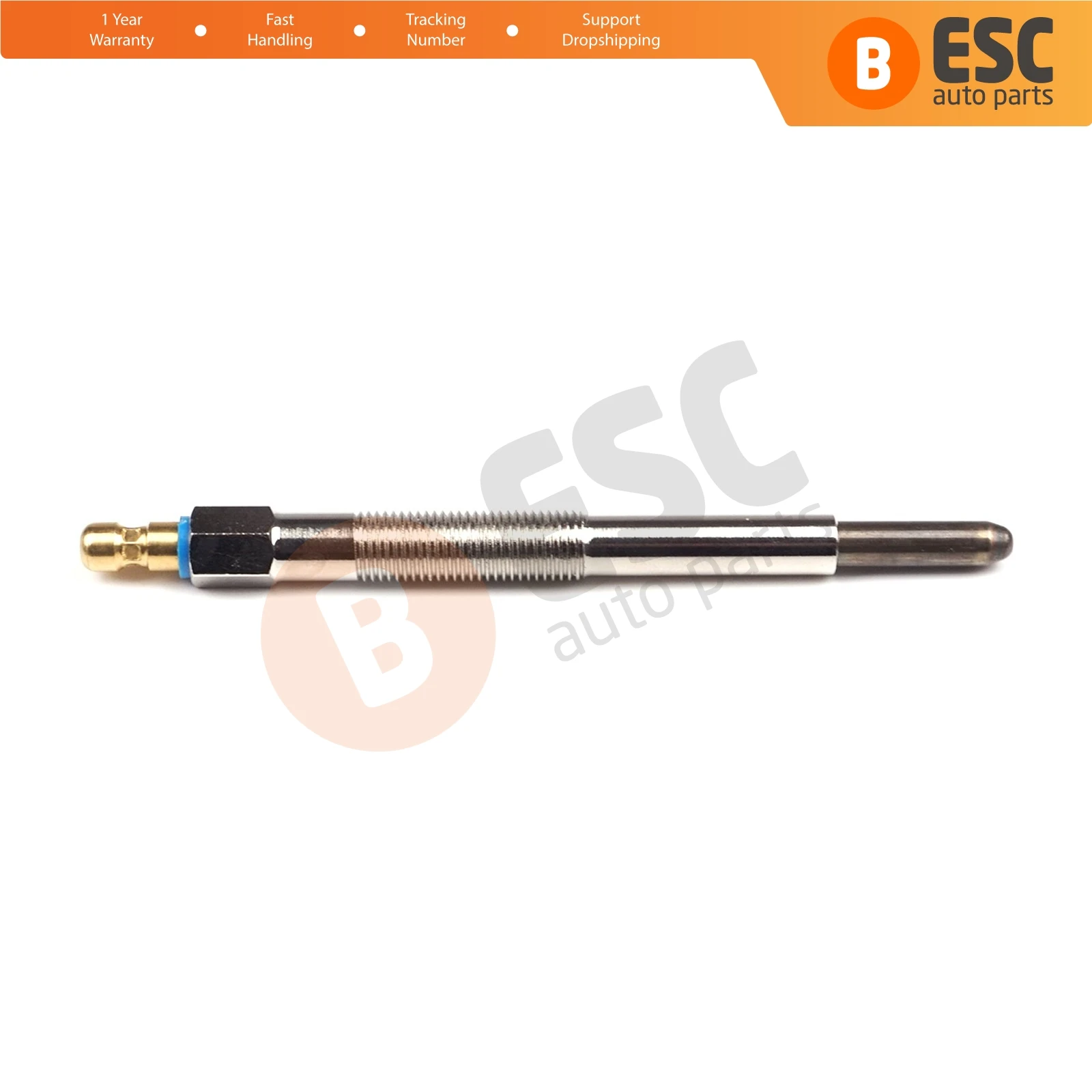 ESC Auto Parts EGP66 1 Piece Heater Glow Plug 24 Volt for Caterpillar 3304 3306 3T9562 GN071 0100800034 Y171 Ship From Turkey